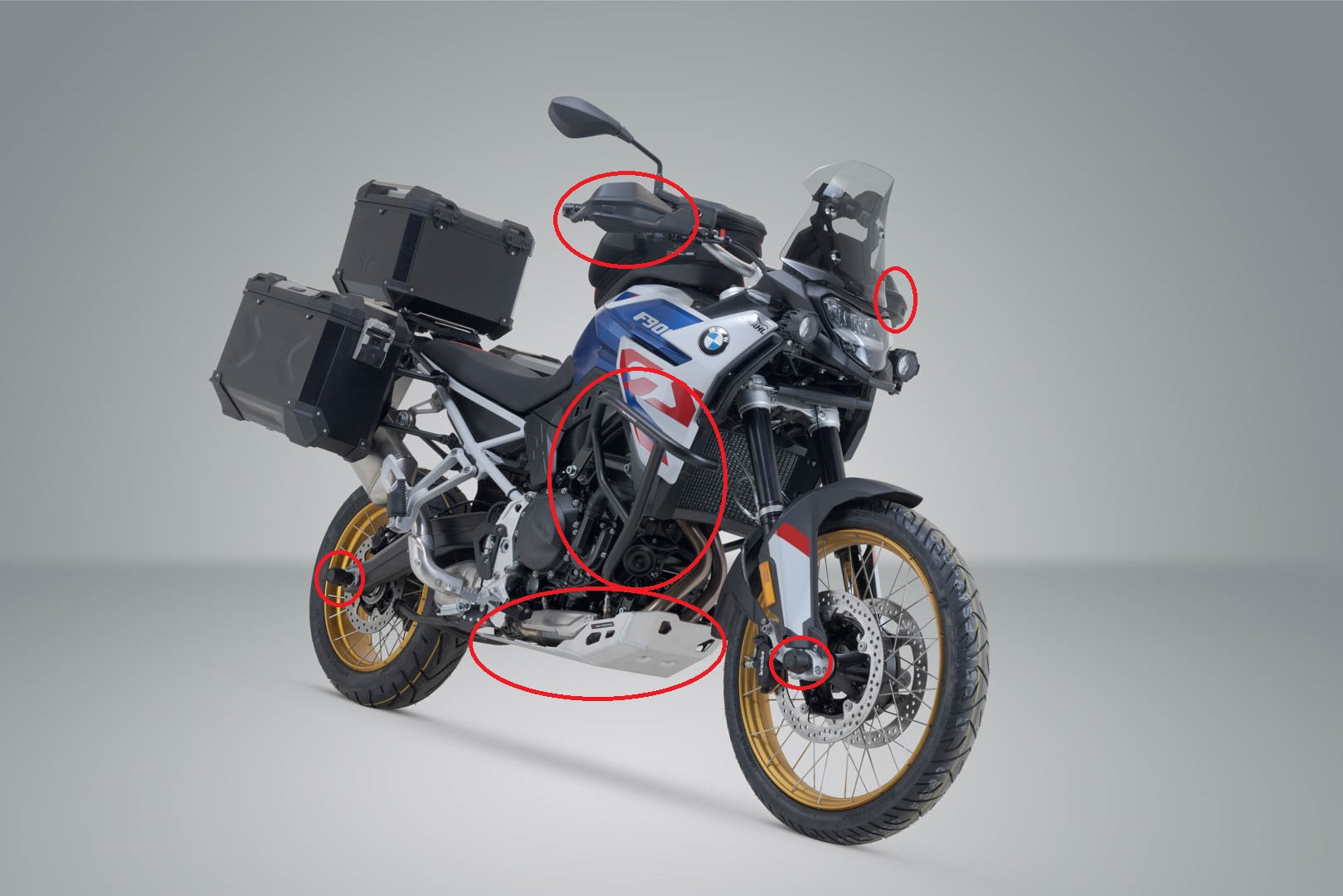 Adventure Set Protection BMW F750/850GS (17-), F800/900GS (23-). Adventure Set Protection BMW F750/850GS (17-), F800/900GS (23-).