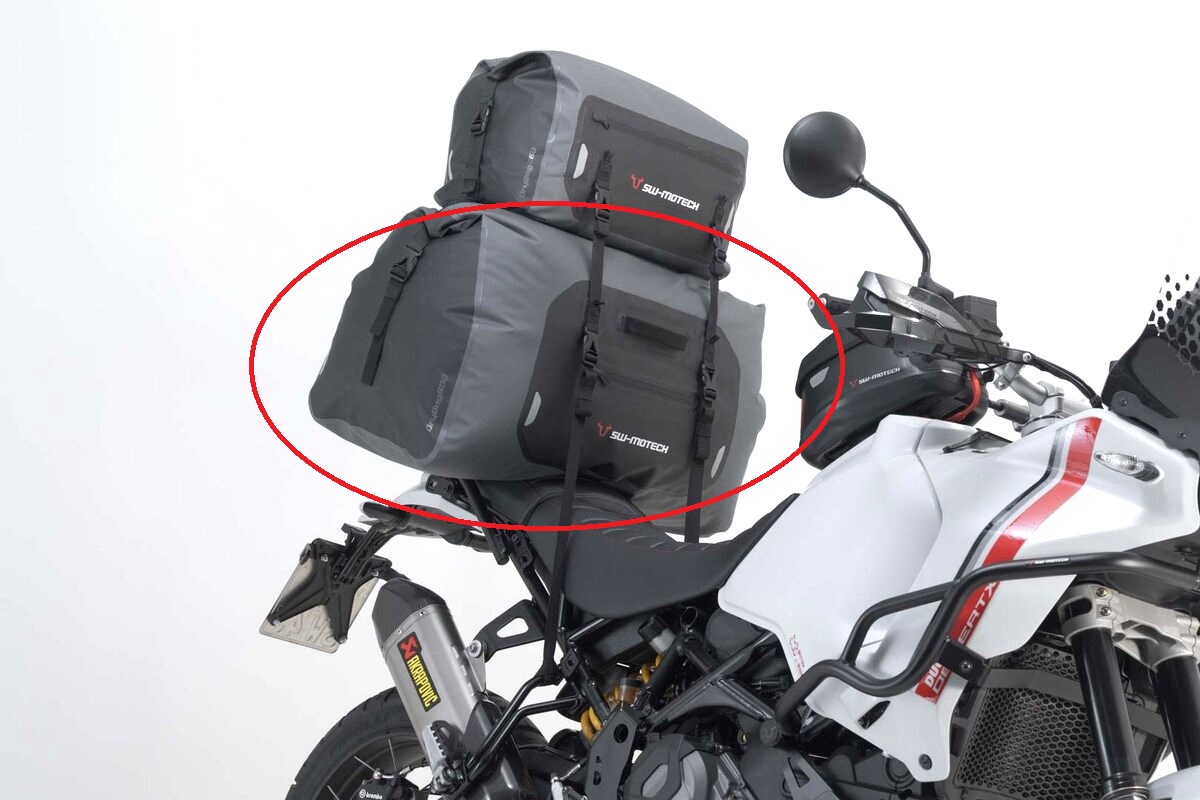 Tail Bag - Drybag 350 Grey Waterproof 35L - New Style Tail Bag - Drybag 350 Grey Waterproof 35L - New Style