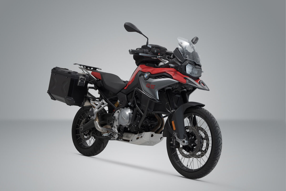 TraX Adventure Side Case Set Black BMW F750/850 GS/GSA (18-). TraX Adventure Side Case Set Black BMW F750/850 GS/GSA (18-).