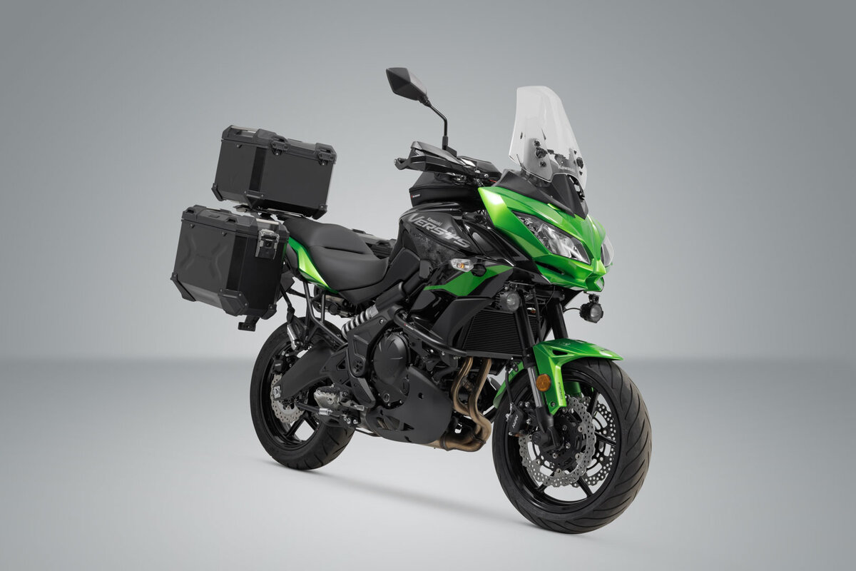 Adventure Set Luggage 45/45l Kawasaki Versys 650 (14-21). Adventure Set Luggage 45/45l Kawasaki Versys 650 (14-21).