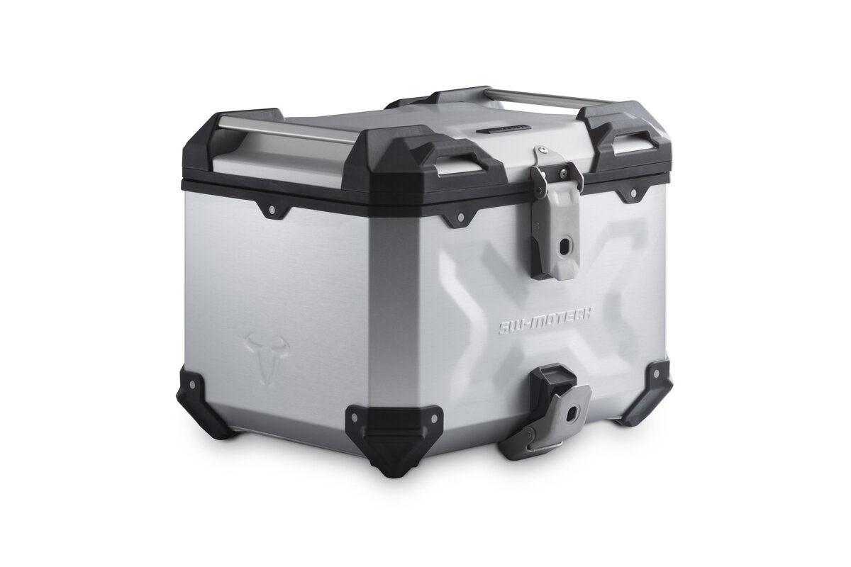 SW-MOTECH TraX Adventure Top Case Silver 38 Liter SW-MOTECH TraX Adventure Top Case Silver 38 Liter