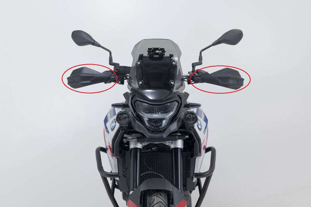 NEW! SW-Motech Handguards Adventure BMW F 900 GS/GSA, F800GS, R1250GS/GSA Models NEW! SW-Motech Handguards Adventure BMW F 900 GS/GSA, F800GS, R1250GS/GSA Models